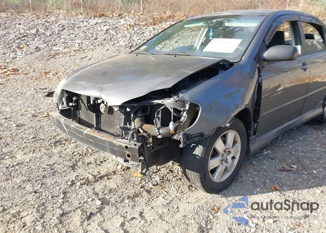 2005 Toyota Corolla S из США, поврежденный, VIN 2T1BR32E55C437398